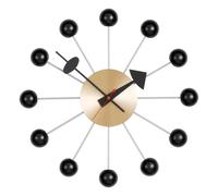 Wall Clocks - Ball Clock George Nelson, 1948-1960 Black one size