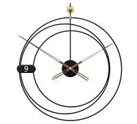 Wall Clocks Wall Clock for Living Room Decor European Style Nordic Living Room Creative Wall Clock Simple Home Clock Modern Atmospheric Wall Clock Wall Clock Bedroom Decorative (Color : A, Size : 58