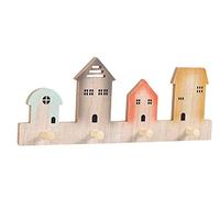 Wall Coat Racks Wooden Coat Hanger Wall Hook,Clothes Hangers Key Holder for The Entryway, Bathroom, Bedroom, Kitchen Hooks for Hanging