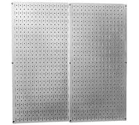 Wall Control 30-P-3232GV Galvanized Steel Pegboard Pack