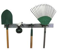 Wall Control Metal Pegboard Strip Garden Tool Organizer Pegboard Rail Kit
