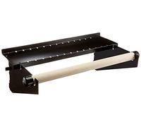 Wall Control Pegboard Paper Towel Holder and Dowel Rod Pegboard Shelf Assembly for Wall Control Pegboard and Slotted Tool Board - Black