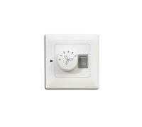 Wall control / wall switch for ceiling fans with light - surface-mounted