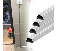 Wall Cord Hider 39 Inch - Self-Adhesive Wire Cover Raceway for Walls, 2 3 4 Pack Cable Cover Channel - Wide 15mm 20mm 30mm, Wire Organizer Duct Kit(4 Pack,W 15mm)