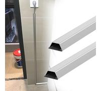 Wall Cord Hider 39 Inch - Self-Adhesive Wire Cover Raceway for Walls, 2 3 4 Pack Cable Cover Channel - Wide 15mm 20mm 30mm, Wire Organizer Duct Kit(2 Pack,W 15mm)