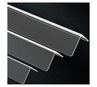 Wall Corner Guards - Self-Adhesive Plastic Corner Shields for Home Kitchen Office - Waterproof Trim Strips for Safety & Protection - Child & Pet Friendly