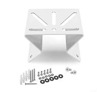 Wall Corner Mount for Eufy S340, Stainless Steel Bracket 270° Dual Side View, Stable Camera Holder for solocam Monitor, Corner Mount for Security Camera Installation(White)