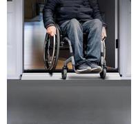 Wall Corner Protector, Aluminum L Molding Wall Corner Protector, Self Adhesive Edge Guard, Metal Tiles Edging Strip, Double Side Decoration(Grey,W 2CM (3/4 inch))