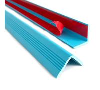 Wall Corner Protector, Corner Guards & Edge Protectors, PVC, Self-Adhesive, Cuttable, Anti-collision, Anti-slip(Blue,5x120cm/2x47in)