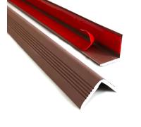 Wall Corner Protector, Corner Guards & Edge Protectors, PVC, Self-Adhesive, Cuttable, Anti-collision, Anti-slip(Brown,5x120cm/2x47in)