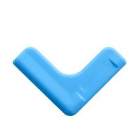 wall corner protectors, 4 Pack Children's Silicone Anti collision Angle Shockproof Furniture Angle(Blu)