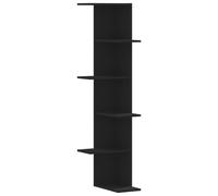 Wall Corner Shelf Wall Mounted Shelf Floating Shelf Engineered Wood vidaXL