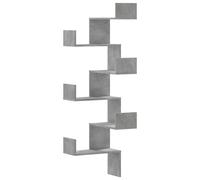 Wall Corner Shelf Wall Mounted Shelf Floating Shelf Engineered Wood vidaXL
