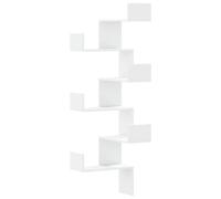 Wall Corner Shelf Wall Mounted Shelf Floating Shelf Engineered Wood vidaXL