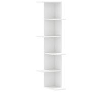 Wall Corner Shelf Wall Mounted Shelf Floating Shelf Engineered Wood vidaXL