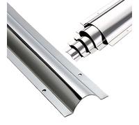 Wall Corner Wire Concealer, Heavy Duty Aluminum Alloy Cable Management System for Floor and Under Desk