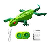 Wall Crawler Gecko - Glowing Rechargeable Remote Control Lizard For Kids | Experience Thrilling Wall-climbing Action With A Remote-controlled Gecko Featuring Strong Suction Technology Designed