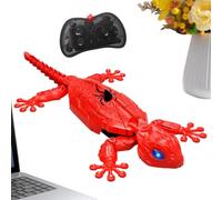 Wall Crawling Gecko Toy for Kid - Low RC Noise Robot Lizard | Electric Wall Crawler Robot Prank Toys,for Children Boys Girls Home Kindergarten Birthday Holiday