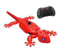 Wall Crawling Gecko Toy for Kid | Low RC Noise Robot Lizard - Remote Control Climbing Lizard Toys,for Children Boys Girls Home Kindergarten Birthday Holiday