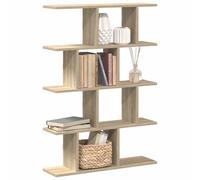 (sonoma oak) vidaXL Wall Cube Shelf 12 Compartments Storage Floating Shelf Engineered Wood