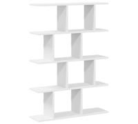 vidaXL Wall Cube Shelf 12 Compartments White Engineered Wood
