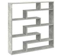 Wall Cube Shelf Floating Storage Shelf 7 Compartments Engineered Wood vidaXL