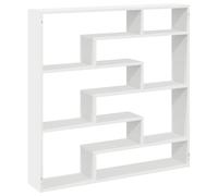 Wall Cube Shelf Floating Storage Shelf 7 Compartments Engineered Wood vidaXL