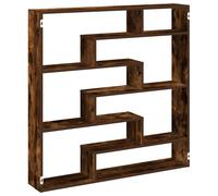 Wall Cube Shelf Floating Storage Shelf 7 Compartments Engineered Wood vidaXL