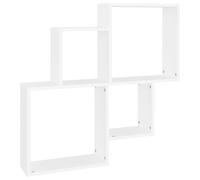 Wall Cube Shelf Hanging Wall-Mounted Floating Shelf Engineered Wood vidaXL