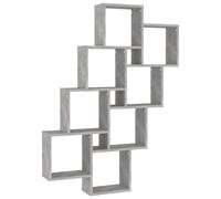 Vidaxl Wall Cube Shelf White 90X15X119 Cm Engineered Wood