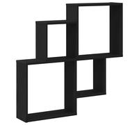 Wall Cube Shelf Hanging Wall-Mounted Floating Shelf Engineered Wood vidaXL