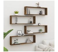 Wall Shelves Floating Rack Display Shelf Bookshelf Engineered Wood vidaXL