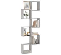 Wall Cube Shelves 6 pcs Grey Sonoma 30x15x30 cm Berkfield Home Grey One Size