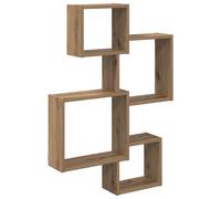 Wall Cube Shelves with Shelf Wall-mounted Engineered Wood Storage vidaXL