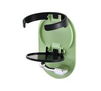 Wall Cup Holder Foldable No Drill Record Shape Organzer with Hook | Water Bottle Holders for Home Kitchen Office Car Livng Room Bedroom