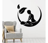Wall Decal Massage Salon Spa Beauty Health Therapy Interior Decoration Door Window Vinyl Stickers Waterproof Art Wallpaper 42X44CM