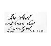 Wall Decal Sticker, Sticker About Jesus, Bible Verse Wall Decals Religious Decor Walls Art Stickers Christian Quote Sticker Decor Durable PVC for Living Room Bedroom Home Study