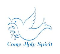 Wall Decals Paster Paper Come Holy Spirit Quench Our Thirst 34x38.2cm Car Body Decoration Blue