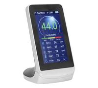 Wall Decibel Meter, Decibel Meter Wall Hanging Sound Level Reader Temperature Humidity PM 2.5 1.0 10 Detector LCD Display, Sound & Noise Meters