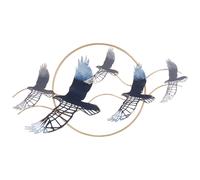 Wall Decor Bird TELLURIUM Metal 50 cm Gold