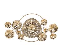 Wall Decor CHROMIUM Metal 50 cm Red