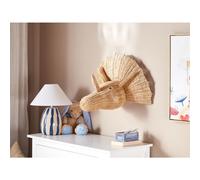 Wall Decor Dinosaur BIOKO Rattan 44 cm Natural