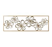 Wall Decor Flower CERIUM Metal 31 cm Gold