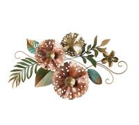 Beliani Wall Decor Flower TECHNETIUM 50 cm Multicolour, Multi