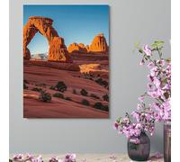 Wall Decor For Living Room Large Canvas Wall Art For Bedroom Modern Office Pictures Wall Artwork Arches National Park-standard Landscape Paintings Canvas Art Prints Home Decorations 12x16inch(30x41cm)