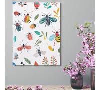 Wall Decor For Living Room Large Canvas Wall Art For Bedroom Modern Office Pictures Wall Artwork Bright Insect Pattern Landscape Paintings Canvas Art Prints Home Decorations 12x16inch(30x41cm)