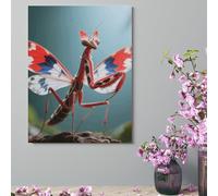 Wall Decor For Living Room Large Canvas Wall Art For Bedroom Modern Office Pictures Wall Artwork Devil's Flower Mantis Landscape Paintings Canvas Art Prints Home Decorations 18x24inch(46x61cm)