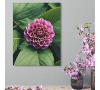 Wall Decor For Living Room Large Canvas Wall Art For Bedroom Modern Office Pictures Wall Artwork Flower Leaves Purple Red Flower Landscape Paintings Canvas Art Prints Home Decorations 12x16inch(30x41c
