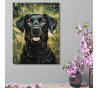 Wall Decor For Living Room Large Canvas Wall Art For Bedroom Modern Office Pictures Wall Artwork Surrounded by Green Splash Circle Landscape Paintings Canvas Art Prints Home Decorations 12x16inch(30x4