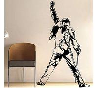 Wall Decor for Room Mercury Vintage Queen's Rock Band Vinyl Wall Decor L 43Cm X 70Cm